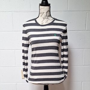 Ralph Lauren Sport Striped Long Sleeve Top